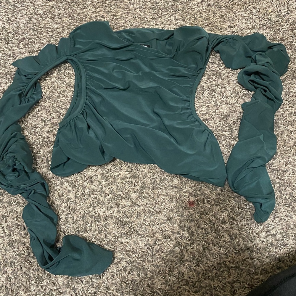 fashonova stretchy crop top